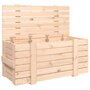 Voir la diapositive 2 : VIDAXL Boîte de rangement 91x40,5x42 cm Bois massif de pin