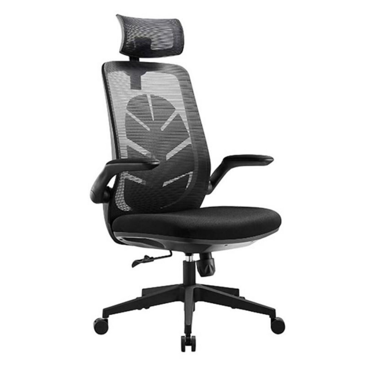 Subsonic subsonic - Chaise Ergonomique pour bureau I-Care Leaf, siege gaming, renfort lombaire, dossier et appui-tête réglables, rocking Noir