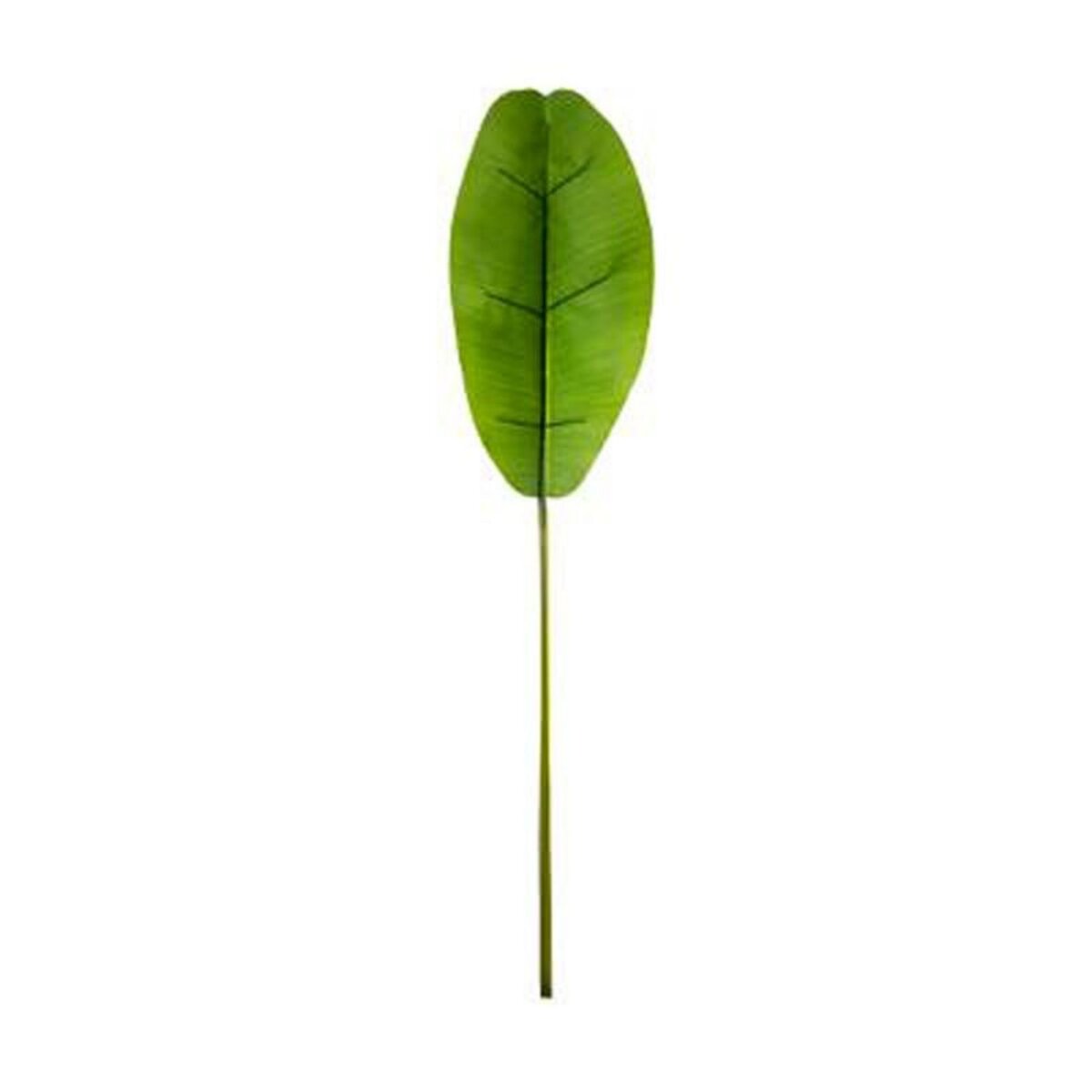  Fleur Artificielle  Tige Bananier  117cm Vert