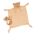 EGMONT TOYS Coffret cadeau Marcel Ours Doudou + Hochet, coton bio