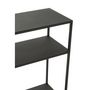 Voir la diapositive 5 : Paris Prix Étagère Design en Métal  Elsie  120cm Noir