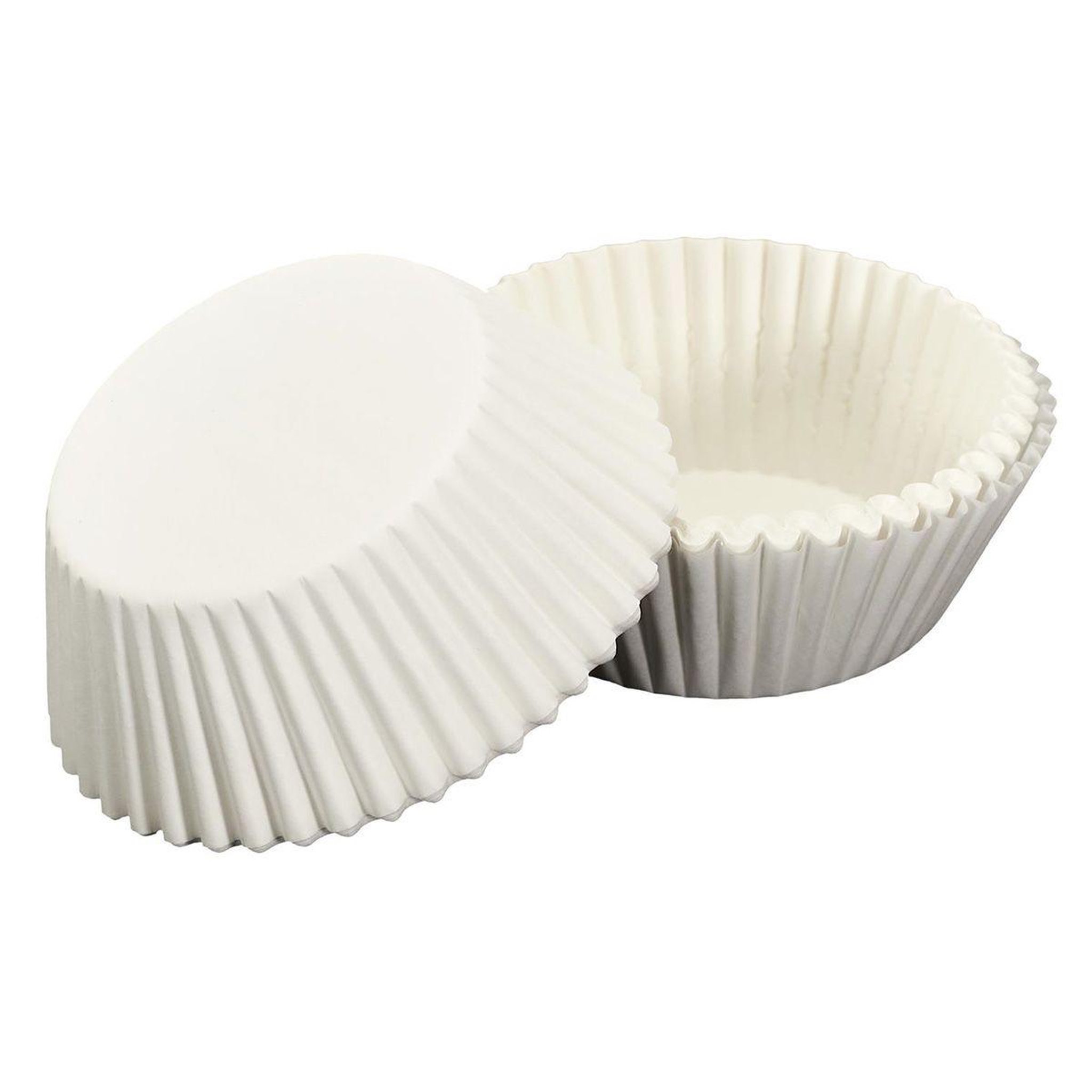 Lily Cook Lot de 100 caissettes de cuisson  papier  4cm blanc
