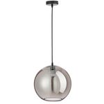 Paris Prix Lampe Suspension en Verre  Miroir  30cm Argent
