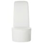 Voir la diapositive 4 : VIDAXL Chaise en forme de chaussure a talon haut Blanc Similicuir
