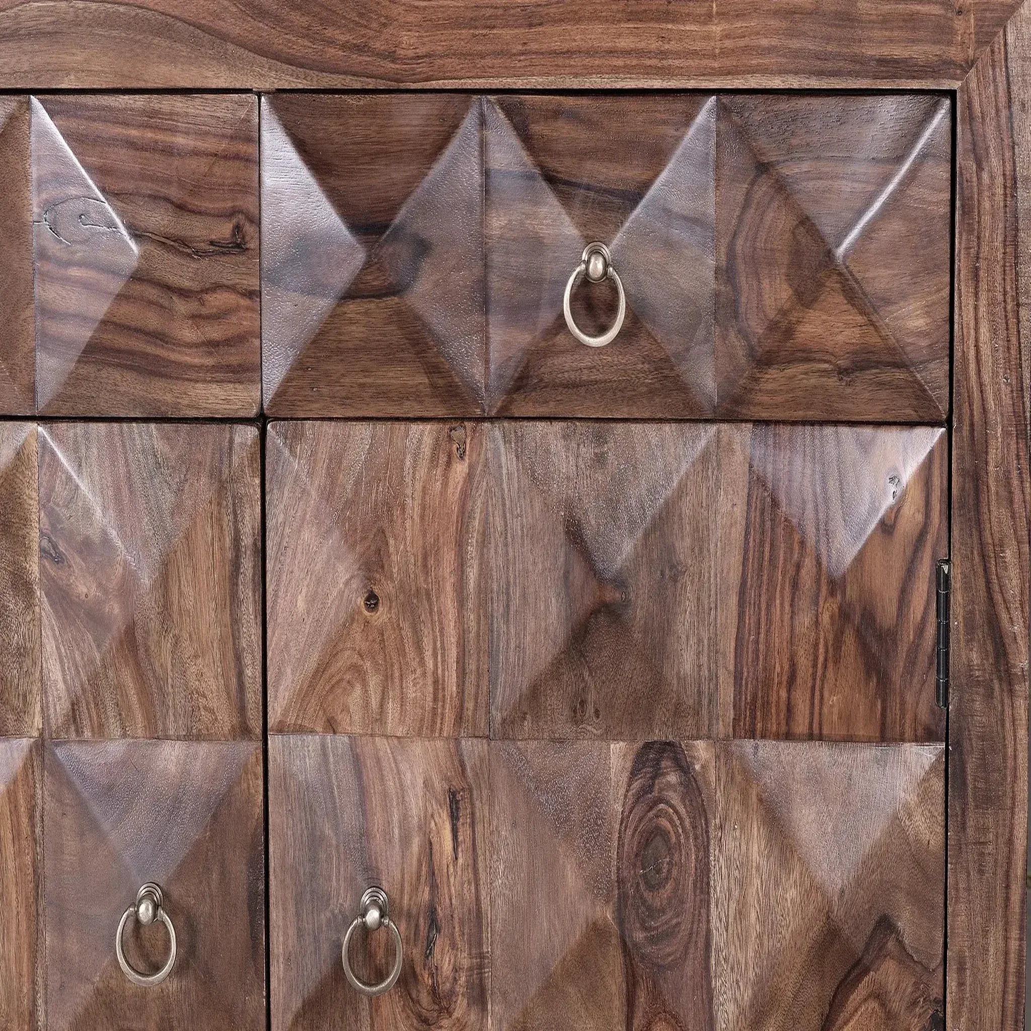 Voir la diapositive 3 : GINER Y COLOMER SL Commode en bois de palissandre 100 cm style contemporain industriel