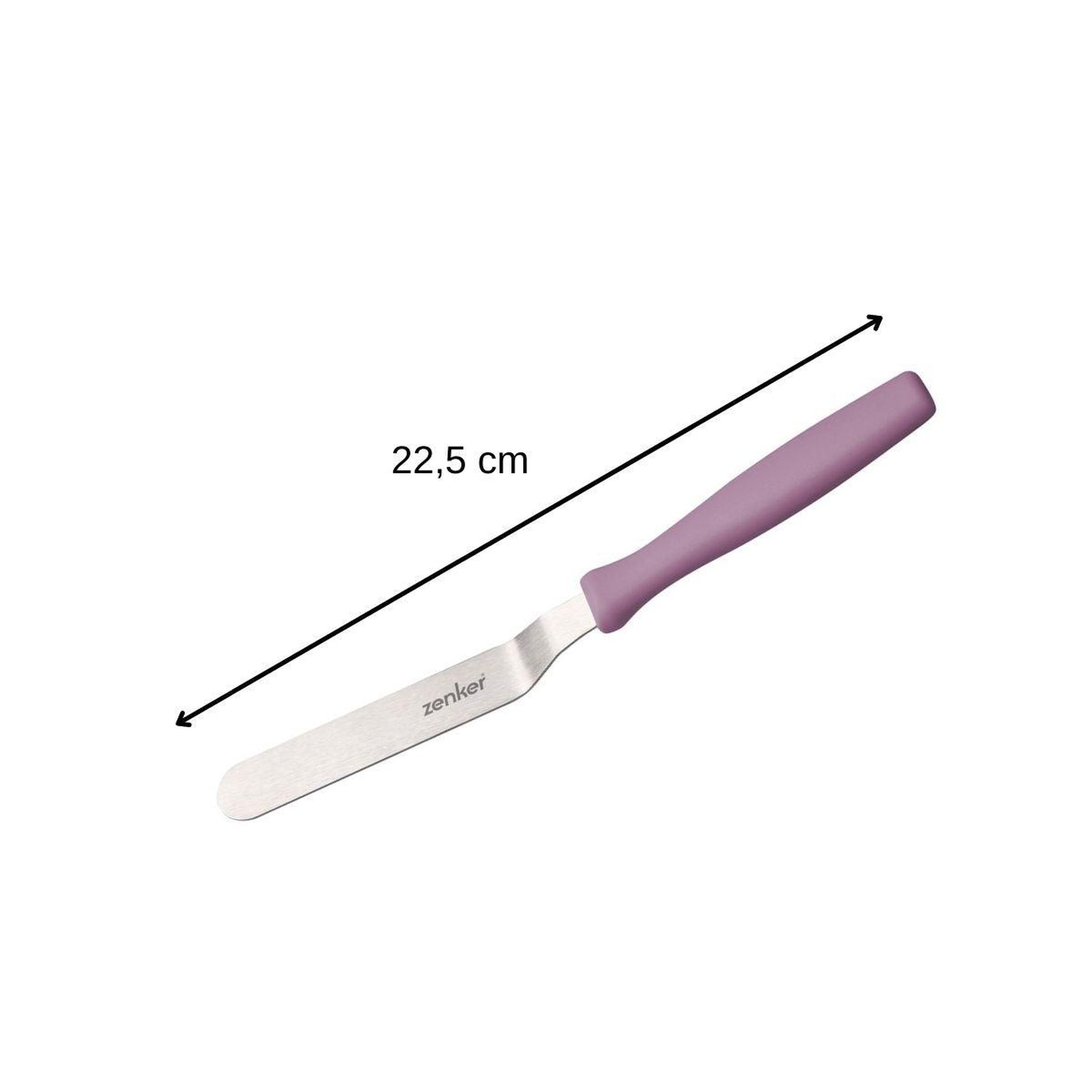 Voir la diapositive 3 : ZENKER Mini spatule coudée 22,2 cm zenker sweet sensation