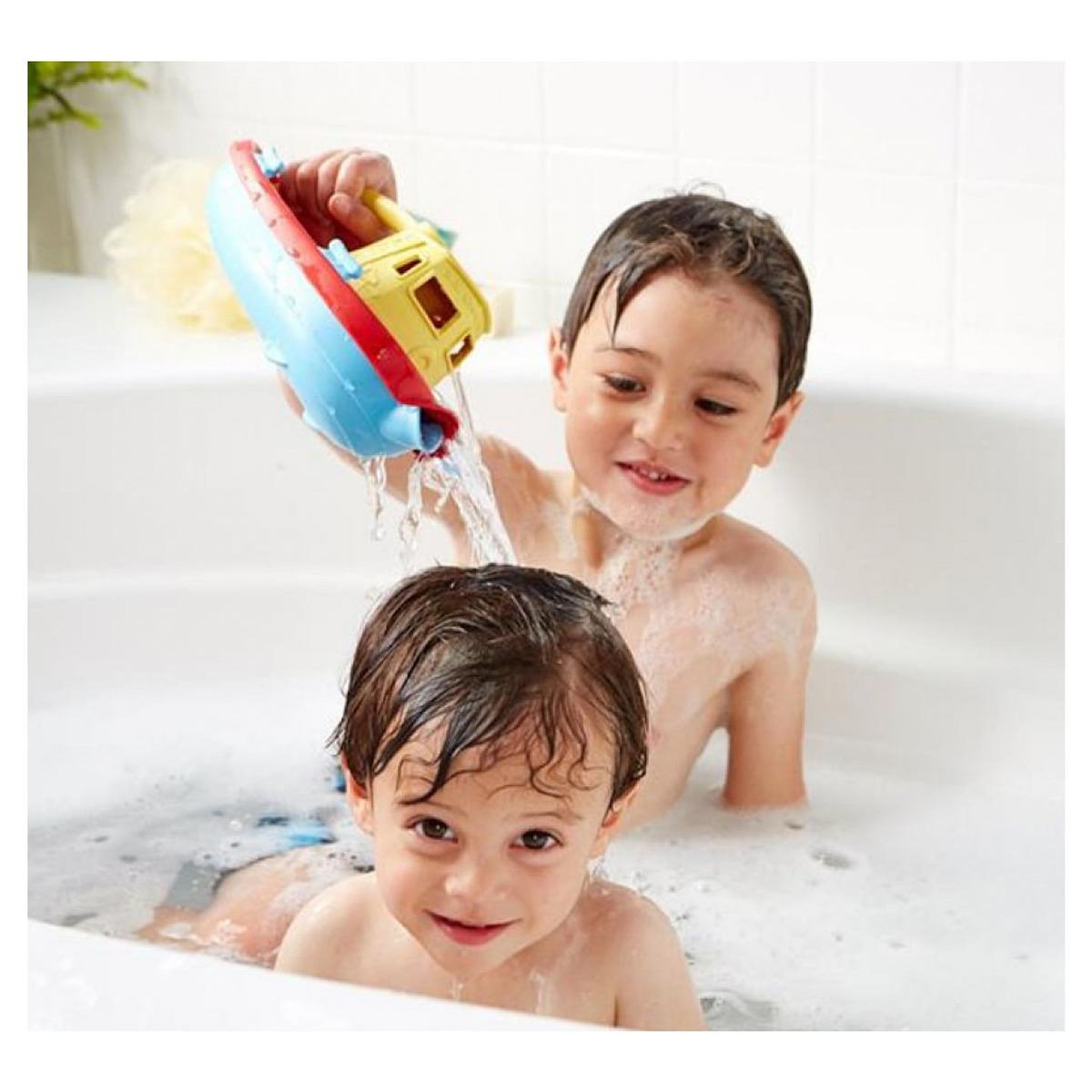 Green Toys Remorqueur jaune