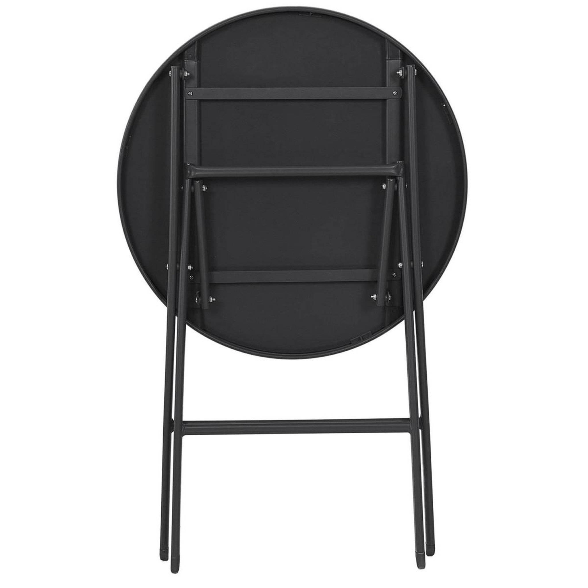 Voir la diapositive 3 : The Home Deco Factory Table de jardin pliable  elba  71cm gris