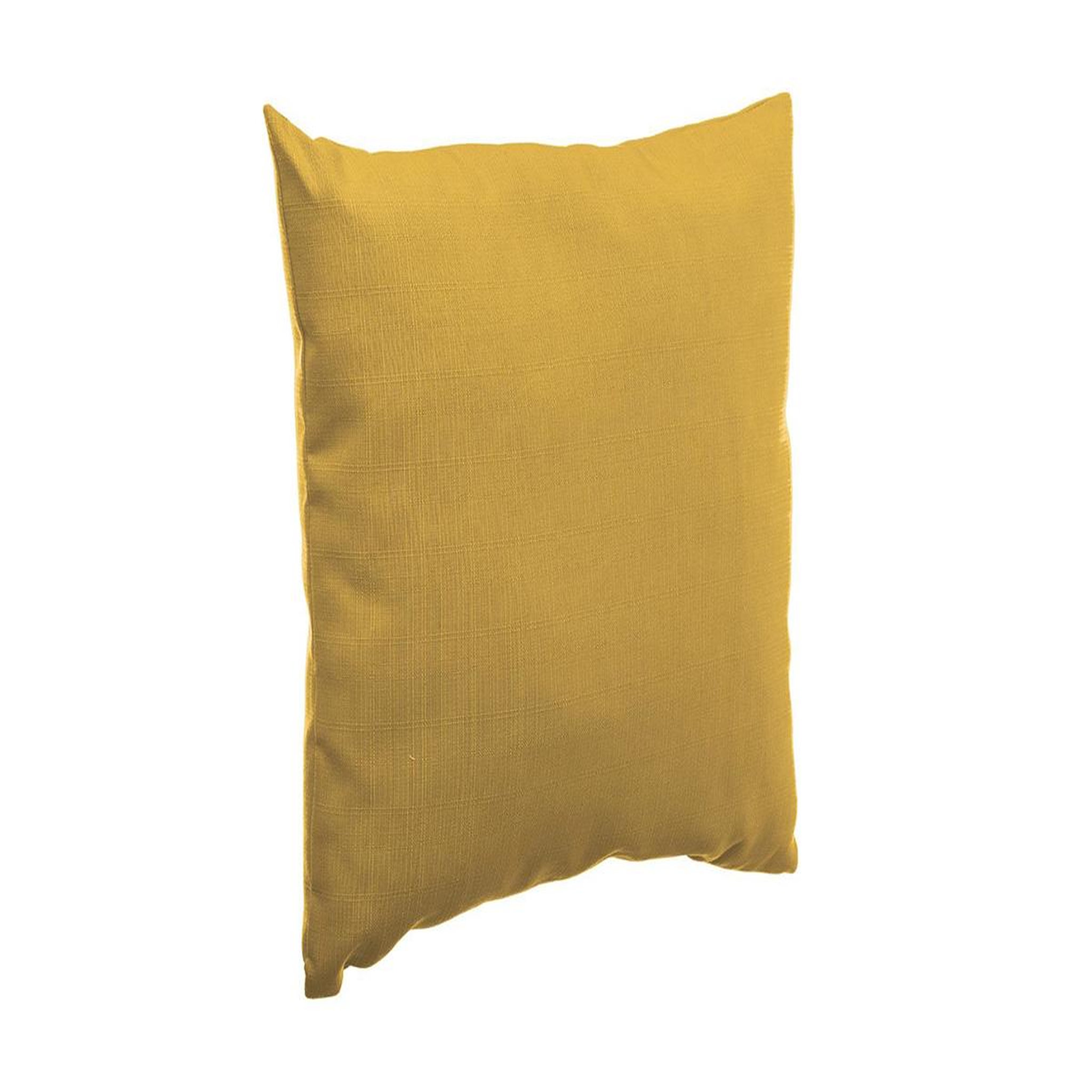 HESPERIDE Coussin d'extérieur Korai Moutarde - 40 x 40 cm - Hespéride