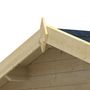 Voir la diapositive 3 : Abri de jardin bois CARROZ / 16.00m² / 28mm