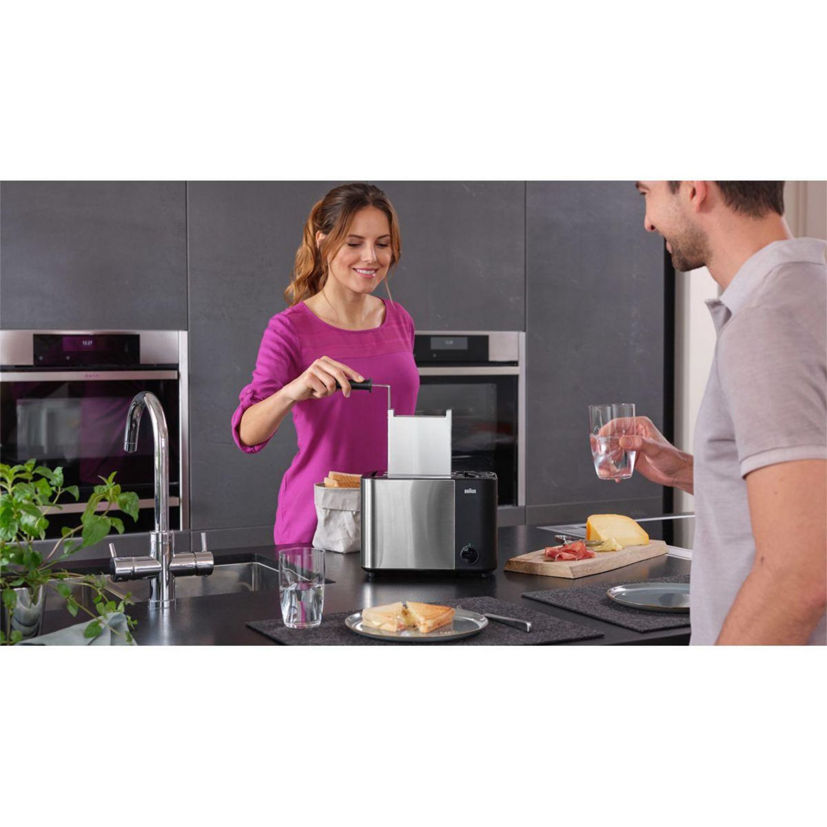 BRAUN Toaster HT5015BK