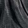 Voir la diapositive 2 : Paris Prix Plaid Motif Jacquard  Zema  125x150cm Anthracite