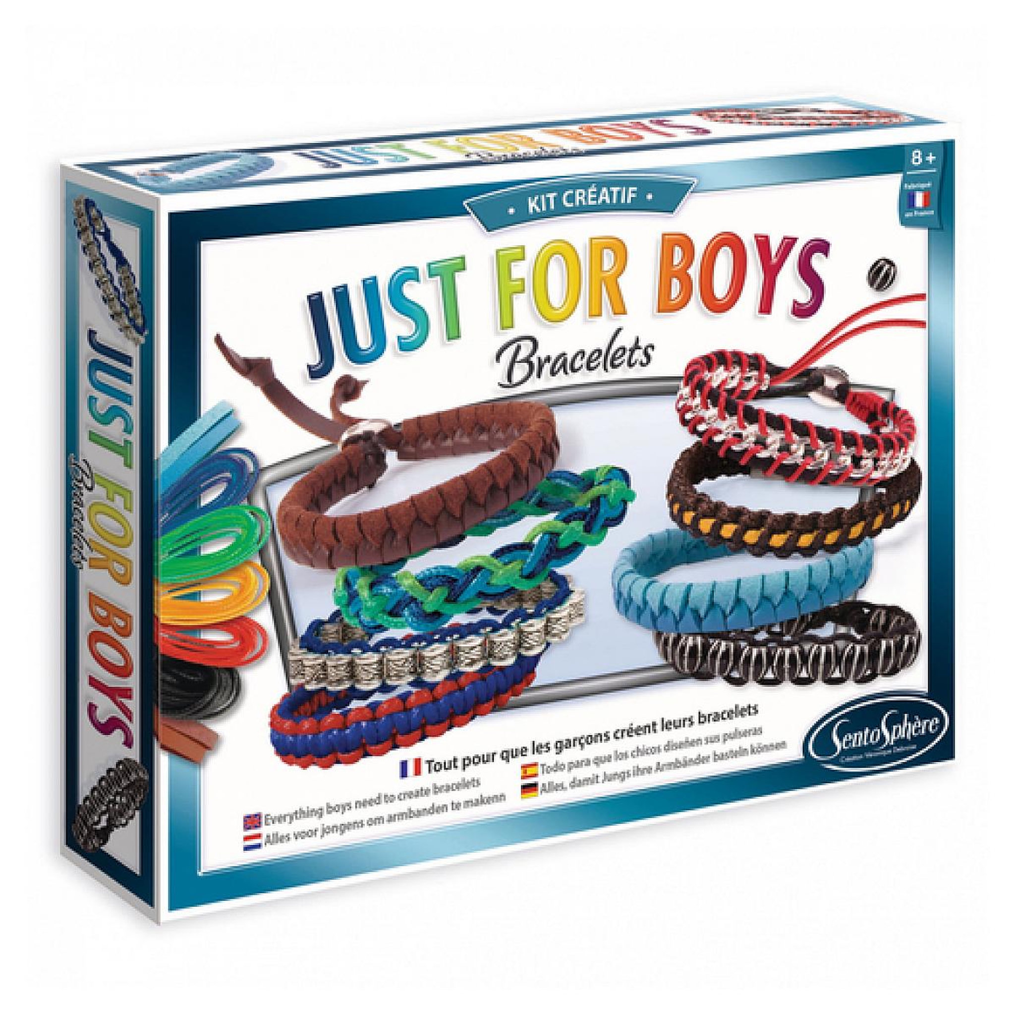 Voir la diapositive 2 : Sentosphere Bracelets bijoux Just For Boys