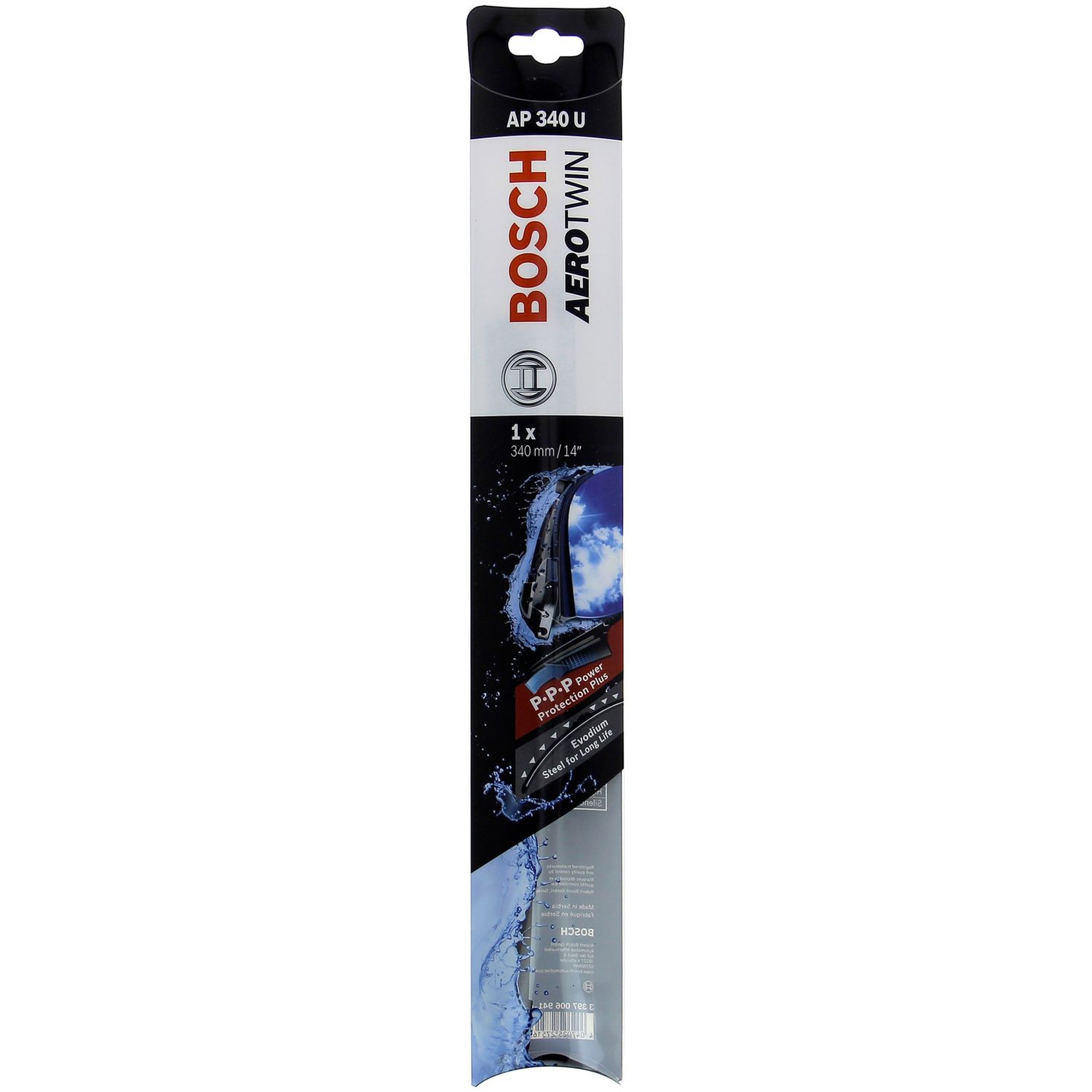 Voir la diapositive 2 : BOSCH Balai d'essuie-glace BOSCH AEROTWINAP340U