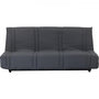 Voir la diapositive 1 : MARKET24 Banquette clic clac 3 places - anthracite - Style contemporain - L 193 x P 92 cm - LENA