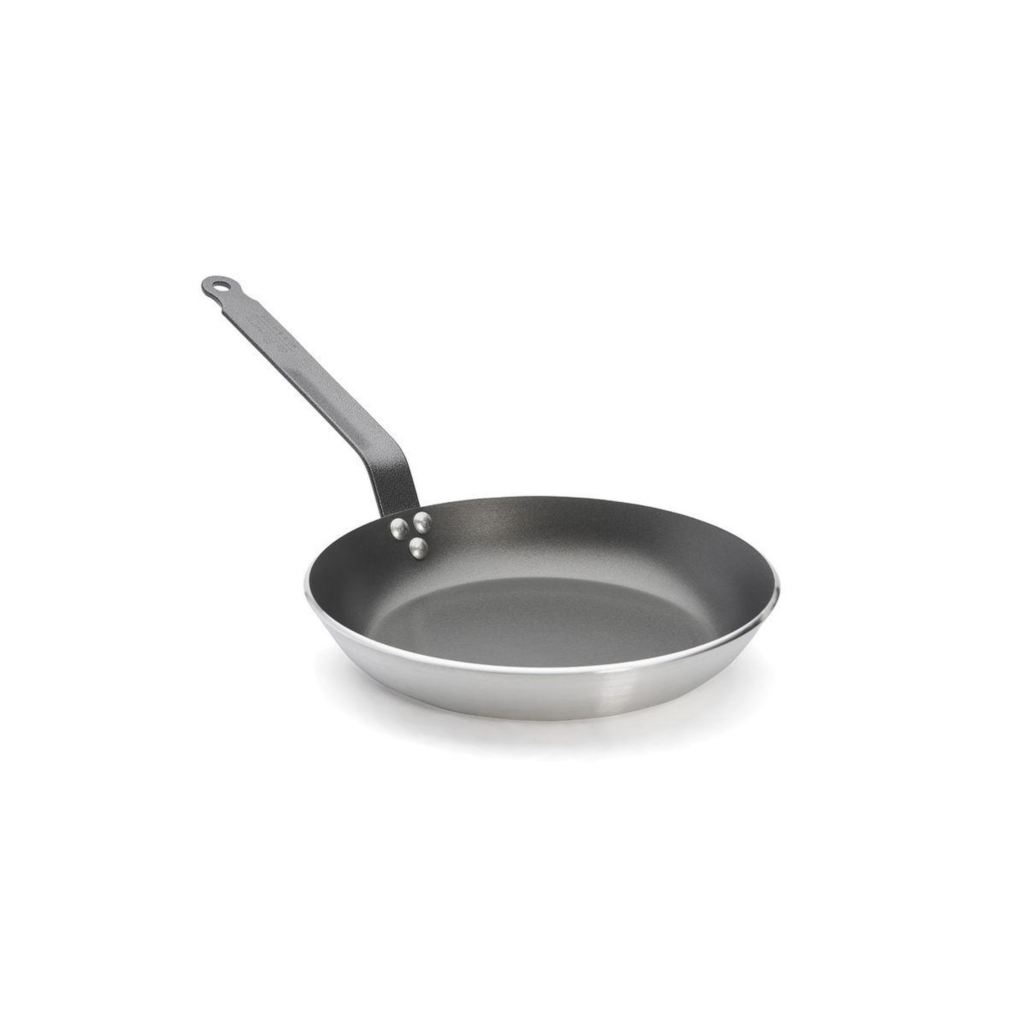 Voir la diapositive 2 : De buyer Poêle aluminium épais 24cm - 8480.24