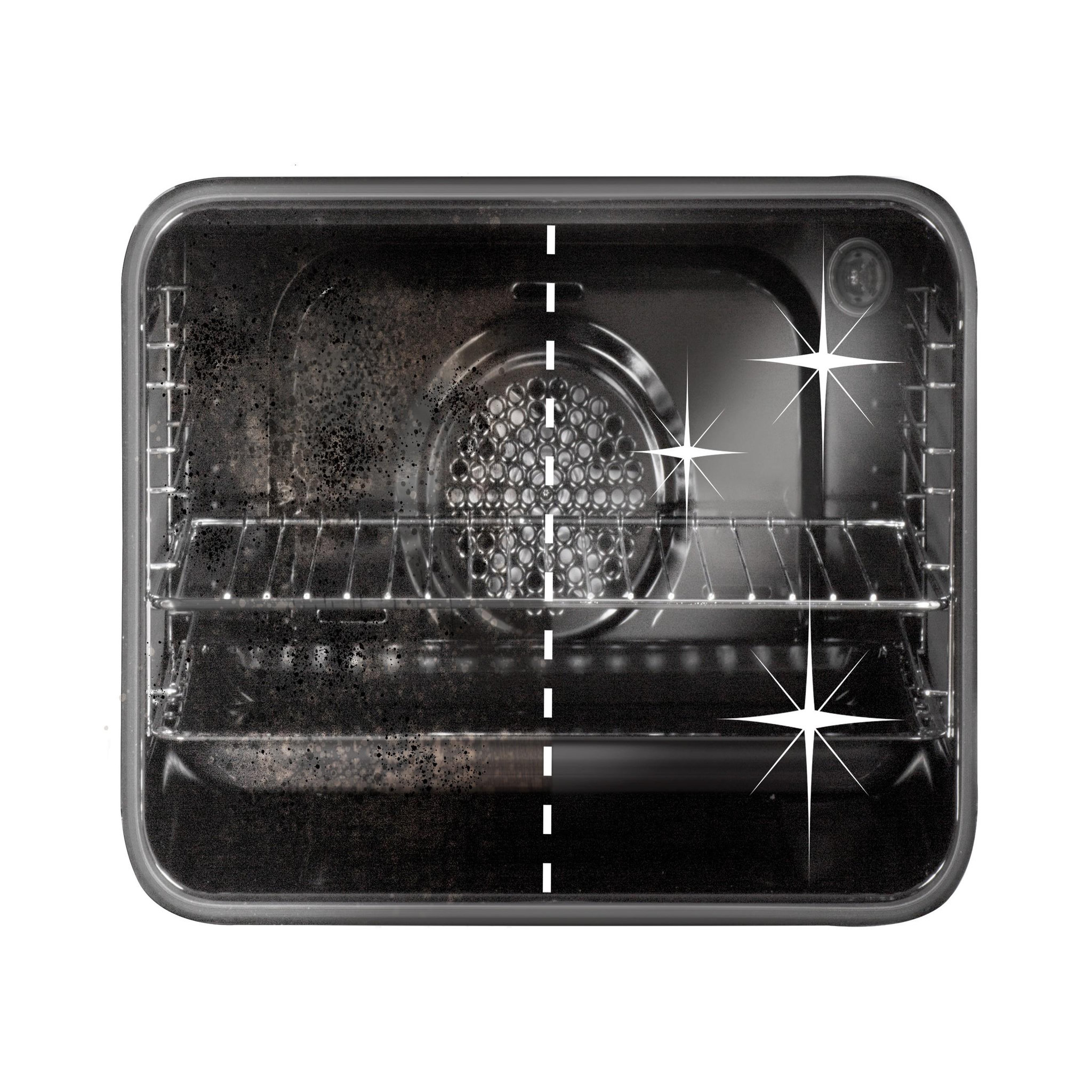 Voir la diapositive 3 : SCHNEIDER Cuisinière double four 4 feux vitrocéramique Black mat - SCCV64DO-BM