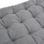 Voir la diapositive 5 : VIDAXL Coussin de chaise longue gris 160x50x10 cm similicuir daim