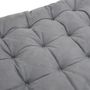 Voir la diapositive 5 : VIDAXL Coussin de chaise longue gris 160x50x10 cm similicuir daim