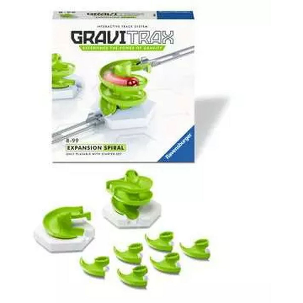 RAVENSBURGER Jeu de construction GraviTrax - Bloc d'action Spiral