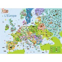 Heye Puzzle 4000 pièces - Degano : l'Europe des dragons unis pas cher 