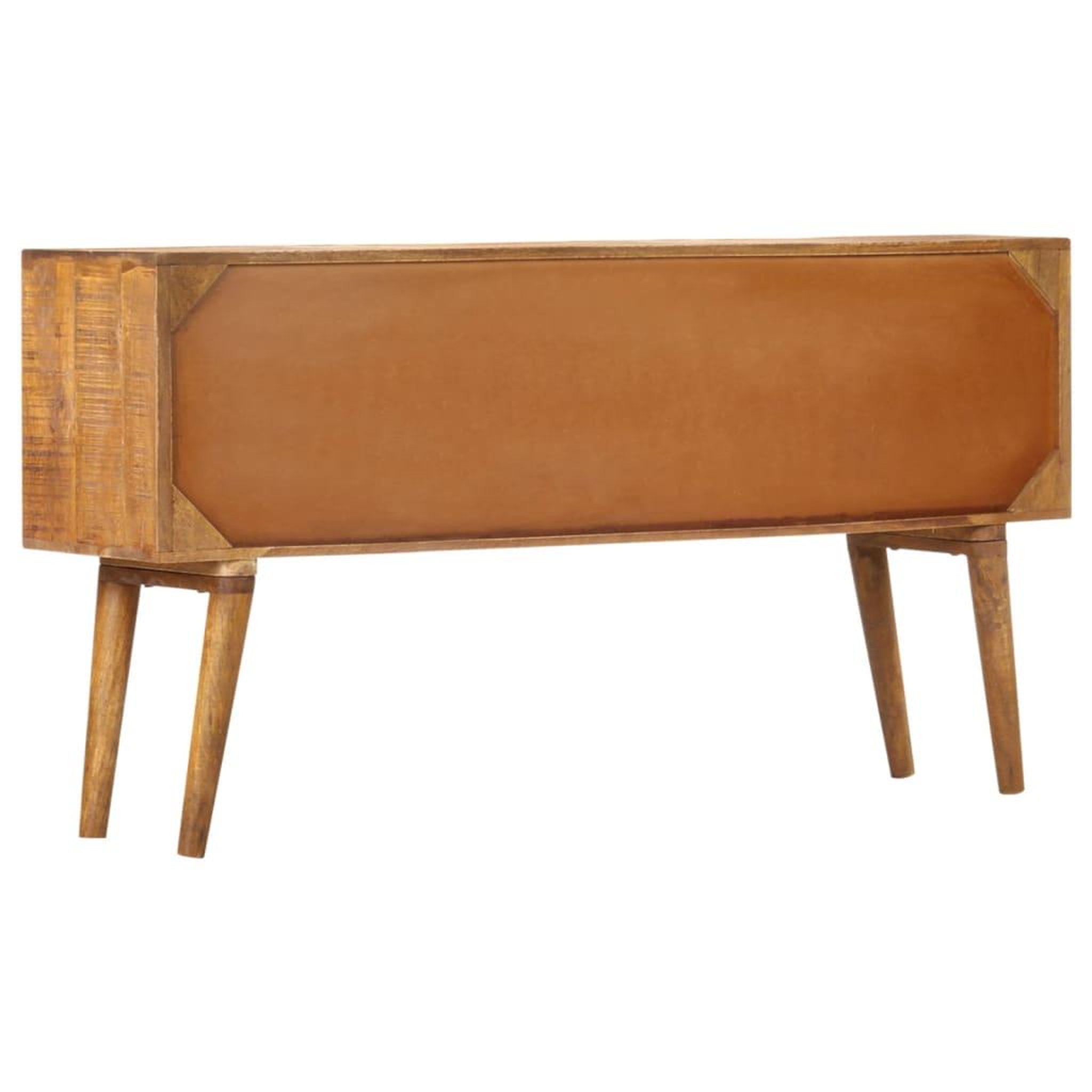 Voir la diapositive 4 : VIDAXL Buffet avec motif imprime 130x30x70 cm Bois de manguier massif