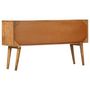 Voir la diapositive 4 : VIDAXL Buffet avec motif imprime 130x30x70 cm Bois de manguier massif