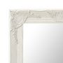 Voir la diapositive 4 : VIDAXL Miroir mural style baroque 60x40 cm Blanc