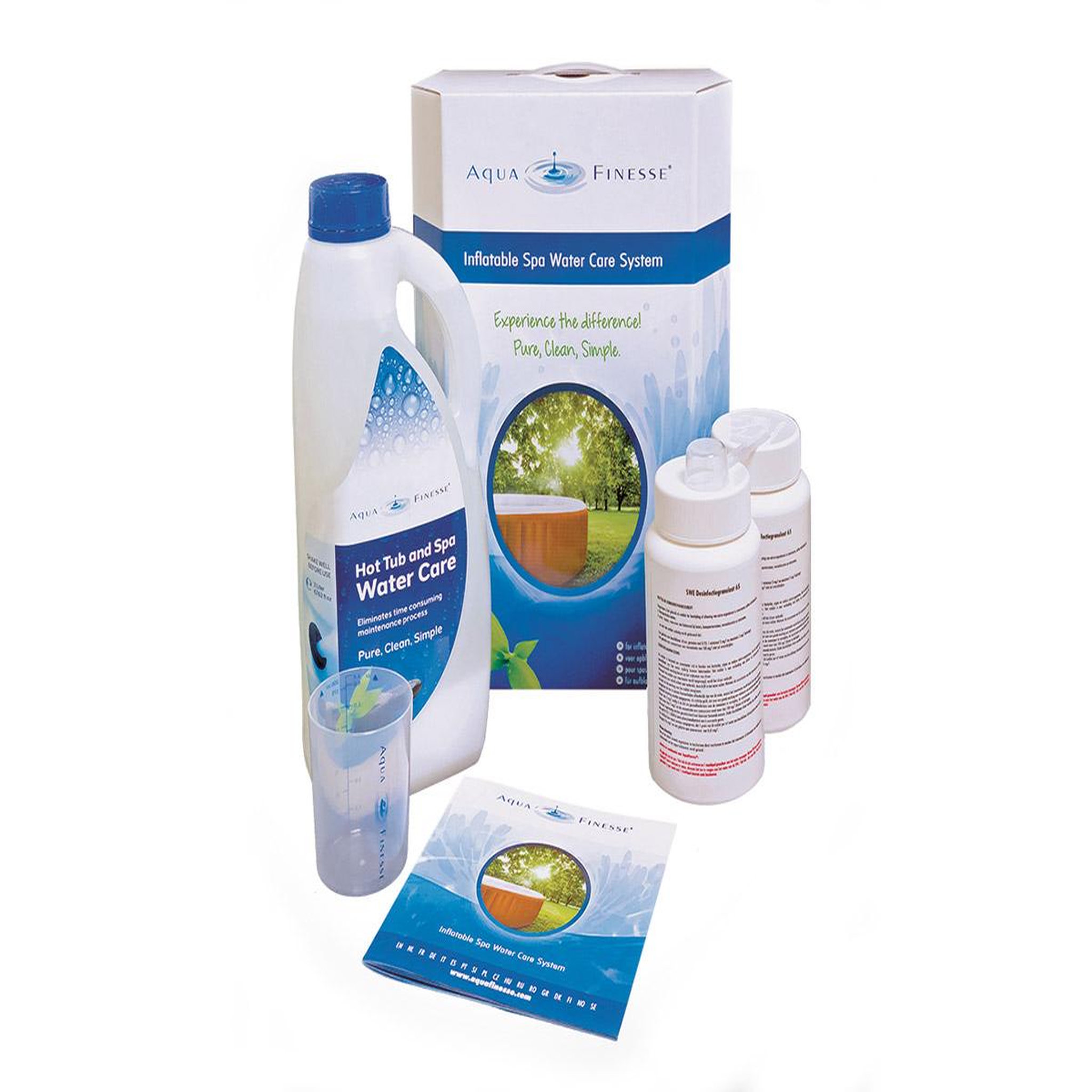 Aquafinesse Coffret de traitement tout en un pour spa - AquaFinesse