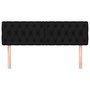 Voir la diapositive 3 : VIDAXL Tetes de lit 2 pcs Noir 80x7x78/88 cm Tissu