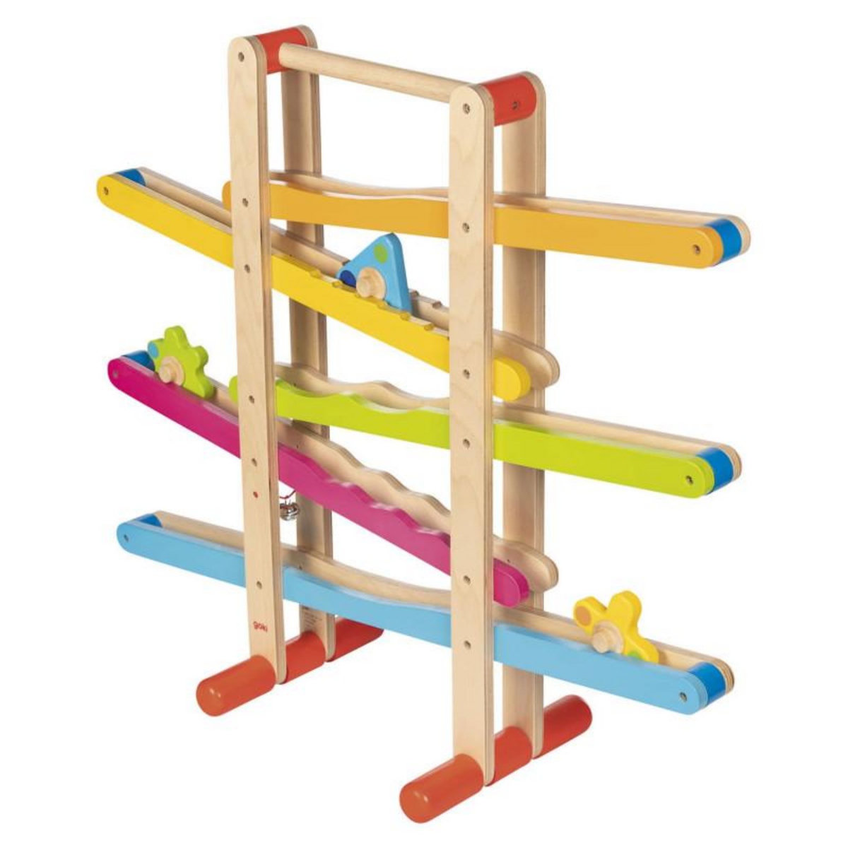 Goki GOKI Wooden Marble Track with Figures