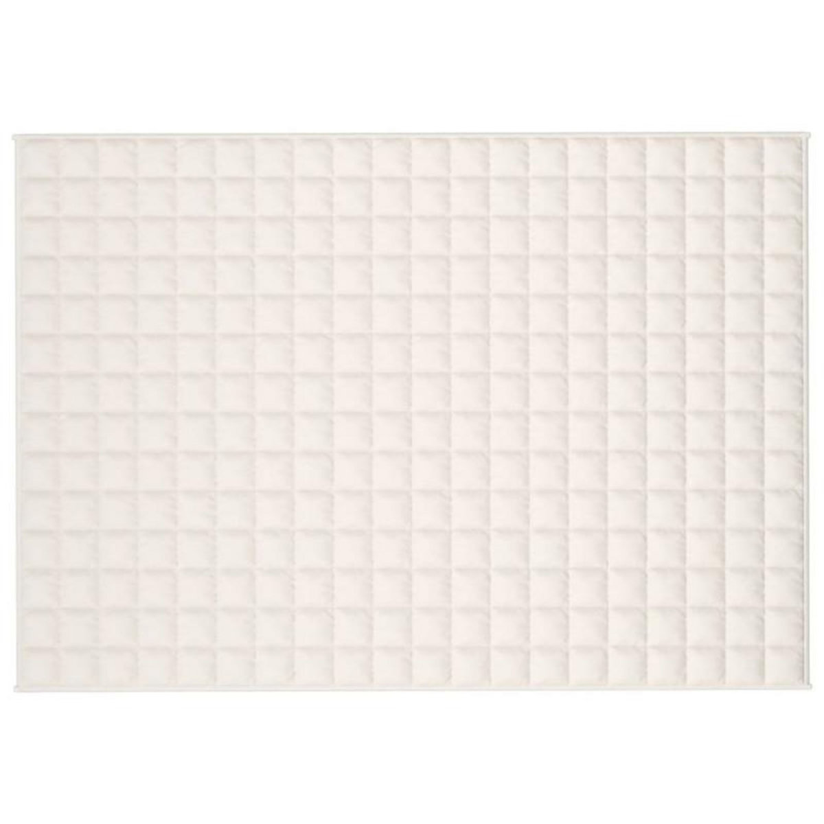 VIDAXL Couverture lestée Crème clair 138x200 cm 10 kg Tissu