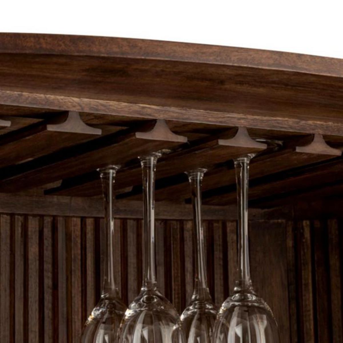 Paris Prix Meuble de Bar Range-Bouteilles  Reyi  164cm Marron