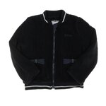 ELLE EST OU LA MER Veste Polaire  Fille EOM Evalery. Coloris disponibles : Bleu