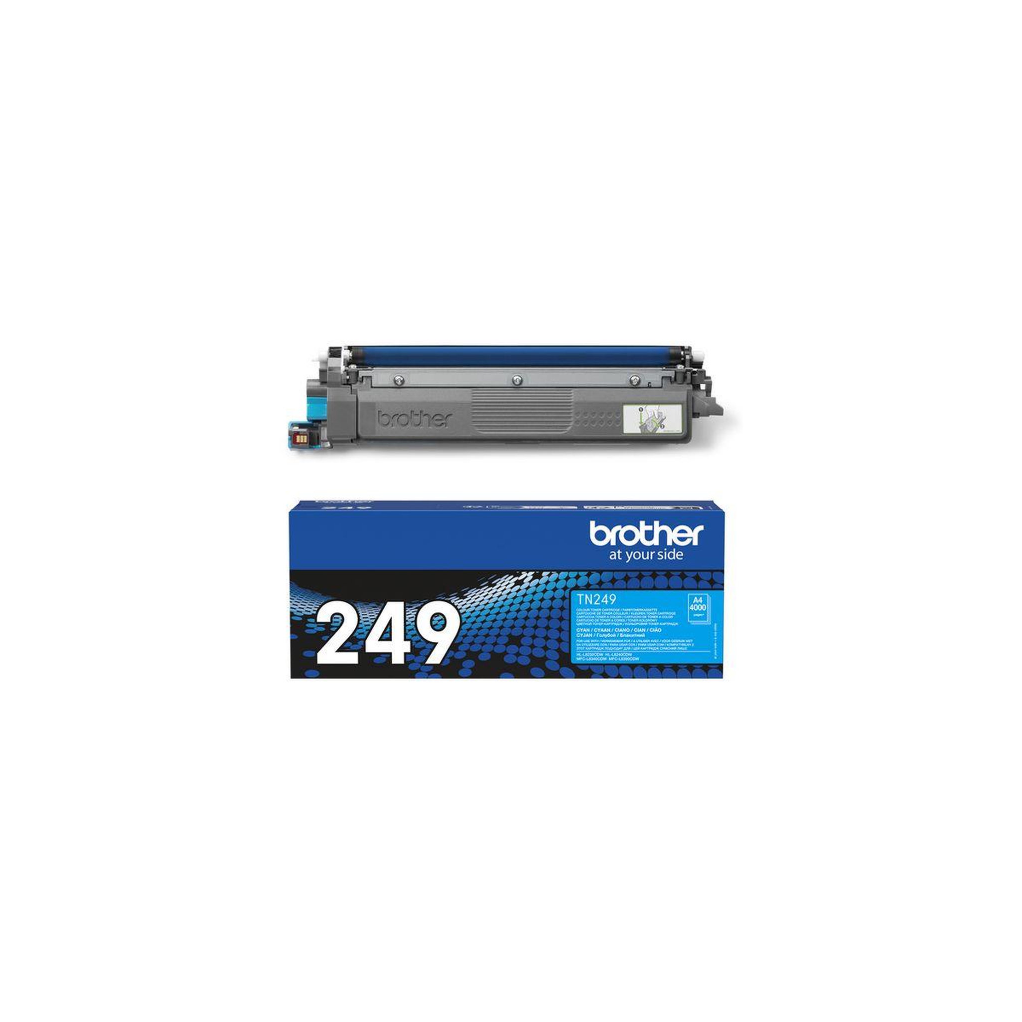 Voir la diapositive 2 : Brother Toner TN249C Cyan