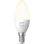 Voir la diapositive 4 : Philips Ampoule LED connectée HUE White E14