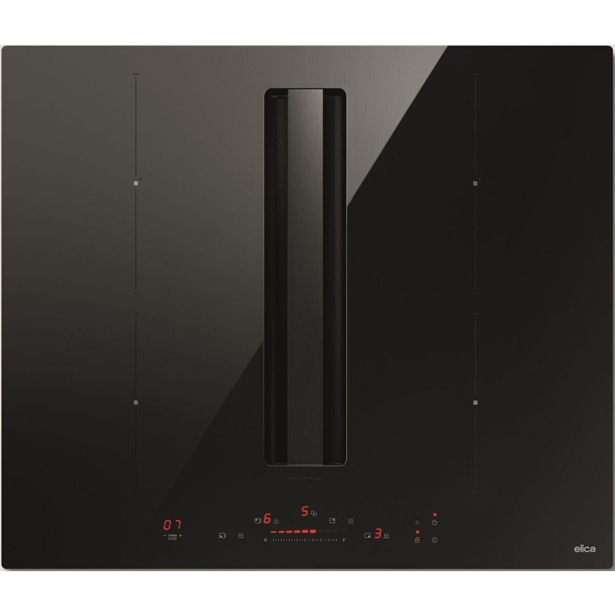 ELICA Plaque induction aspirante ALPHA B BL/F BO/60