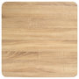Voir la diapositive 4 : VIDAXL Table de bistro Marron clair 60x60 cm MDF