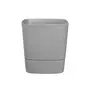 ELHO Pot de fleurs carré extérieur/intérieur 38 x 38 cm Elho Aqua Care Greensense gris ciment