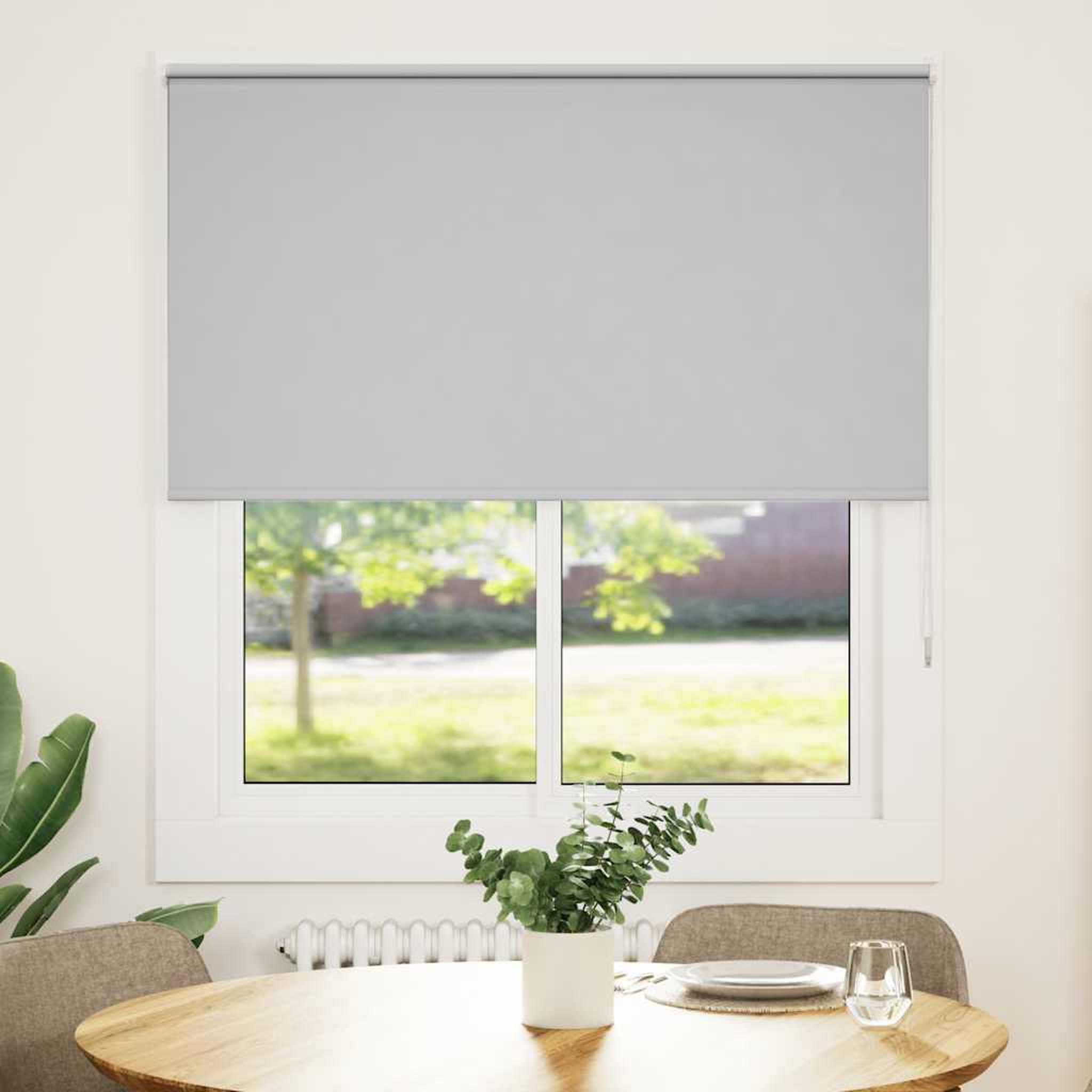Voir la diapositive 2 : VIDAXL Store enrouleur occultant cafe 125x175cm largeur du tissu