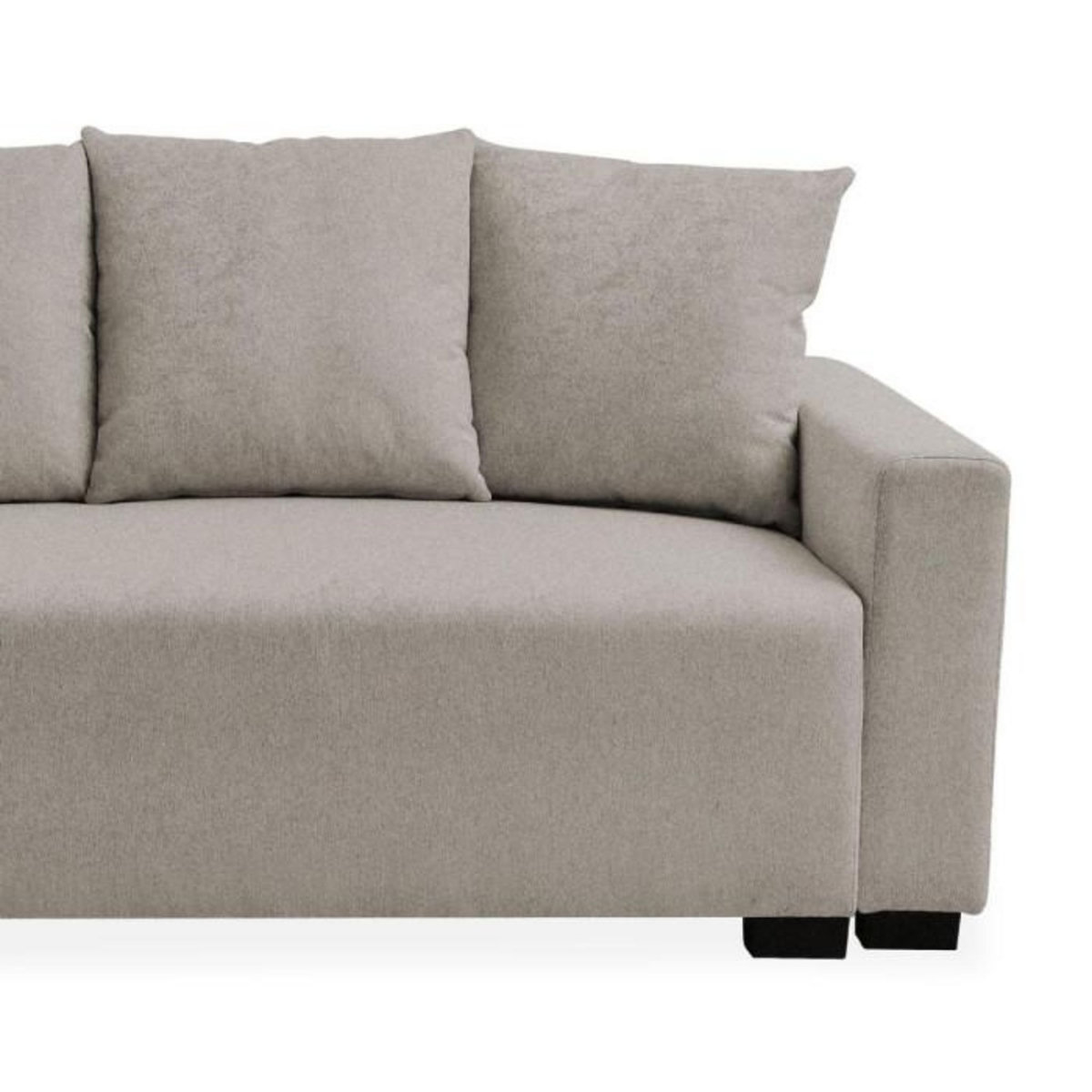 Paris Prix Canapé d'Angle Convertible  Eden  234cm Kaki