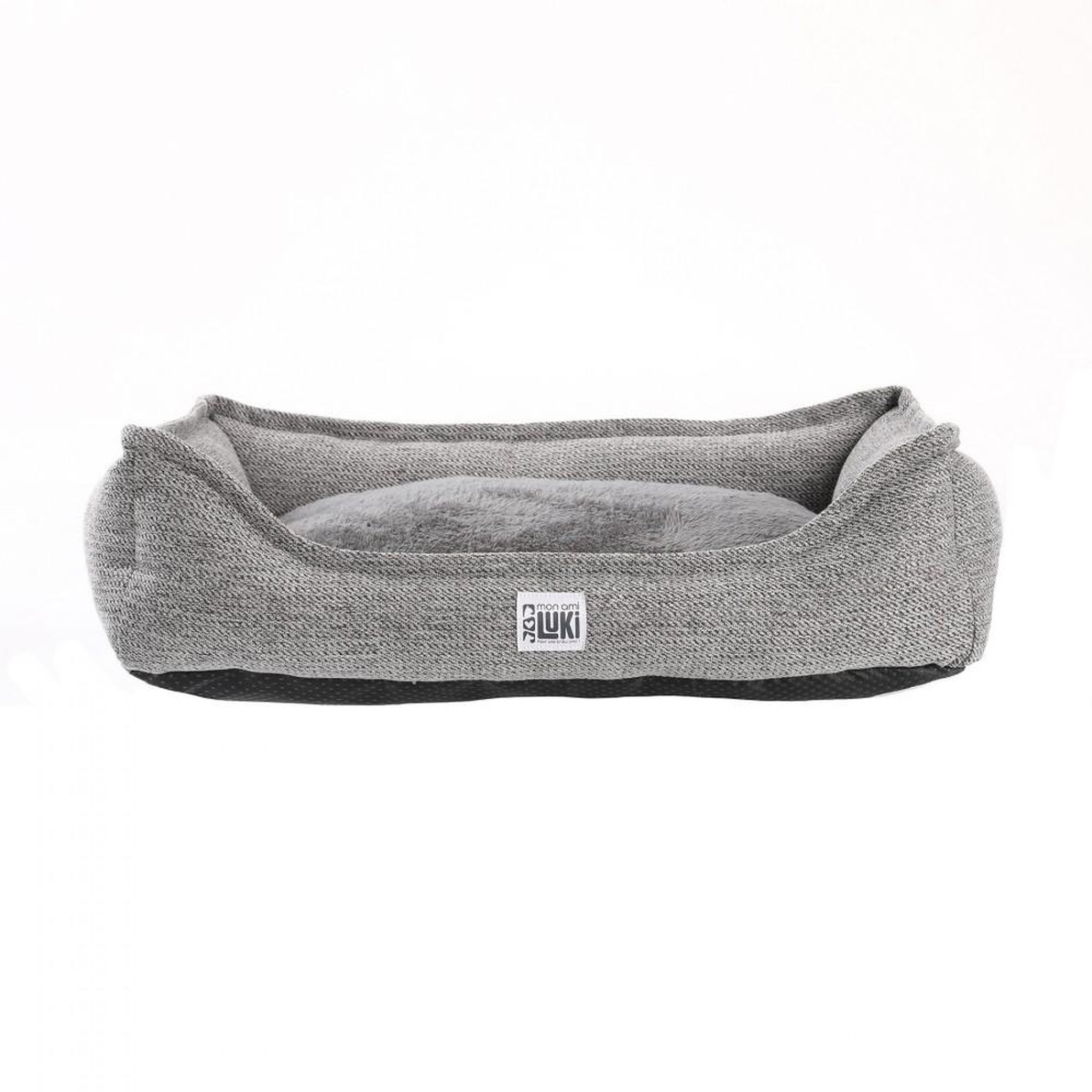Voir la diapositive 2 : MON AMI LUKI Panier rectangle - anti-derapant pour chien