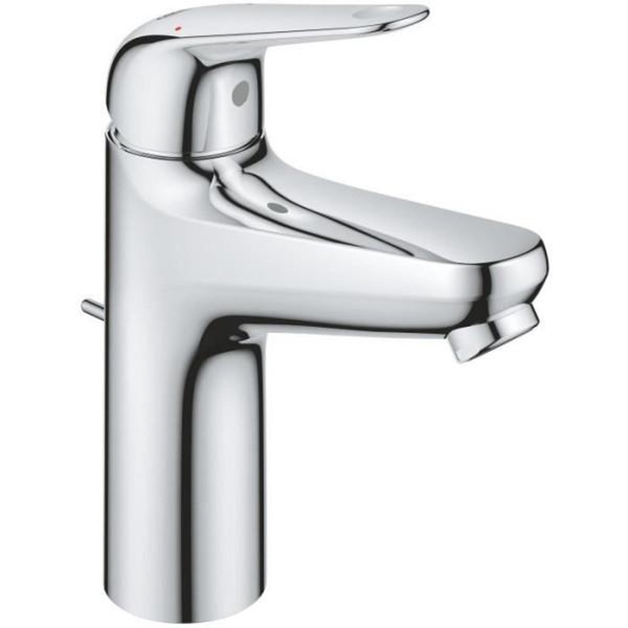 Grohe Mitigeur monocommande lavabo - grohe swift - 24325001 - chromé - taille m - economie d'eau