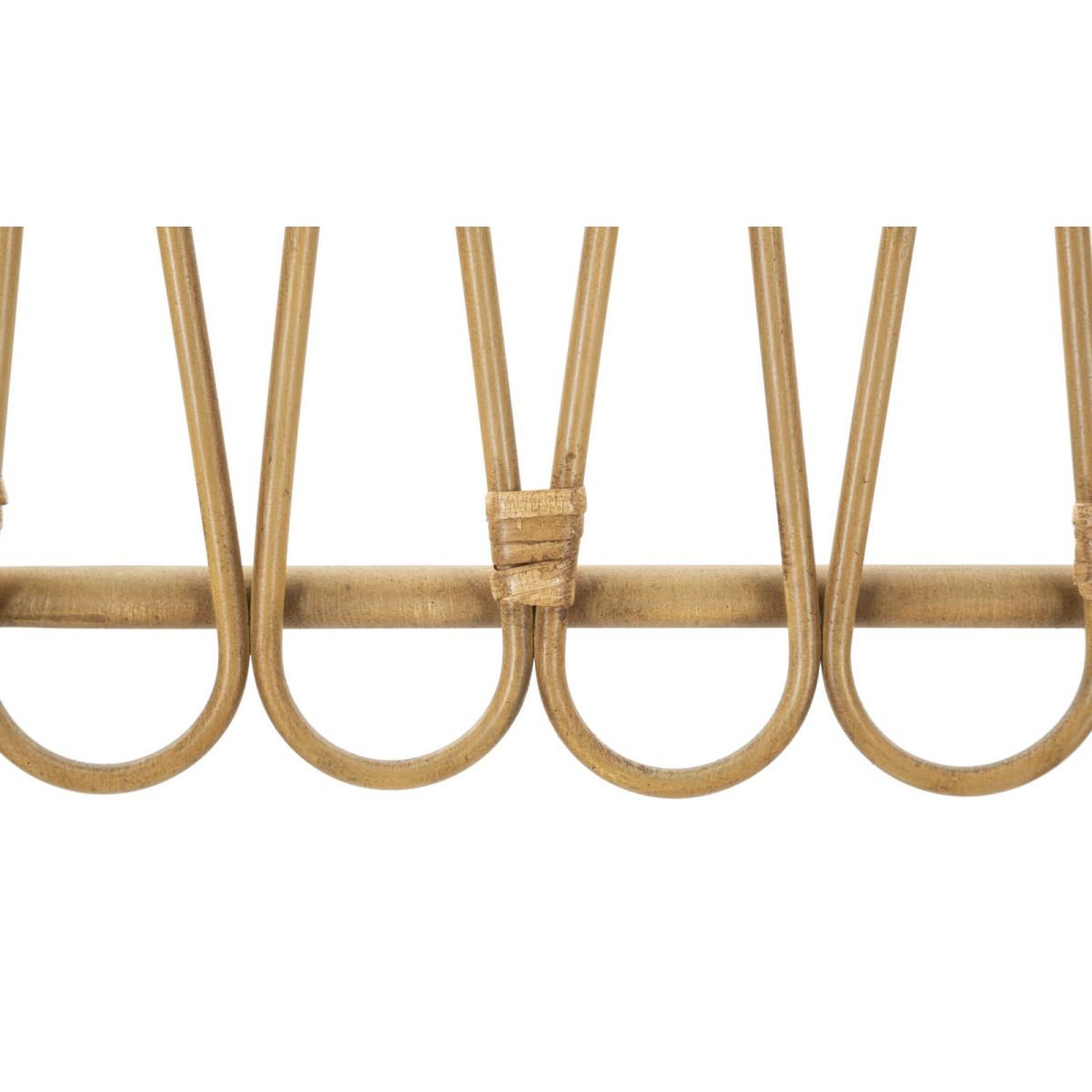 Voir la diapositive 4 : Paris Prix Étagère murale déco  panama  162cm naturel