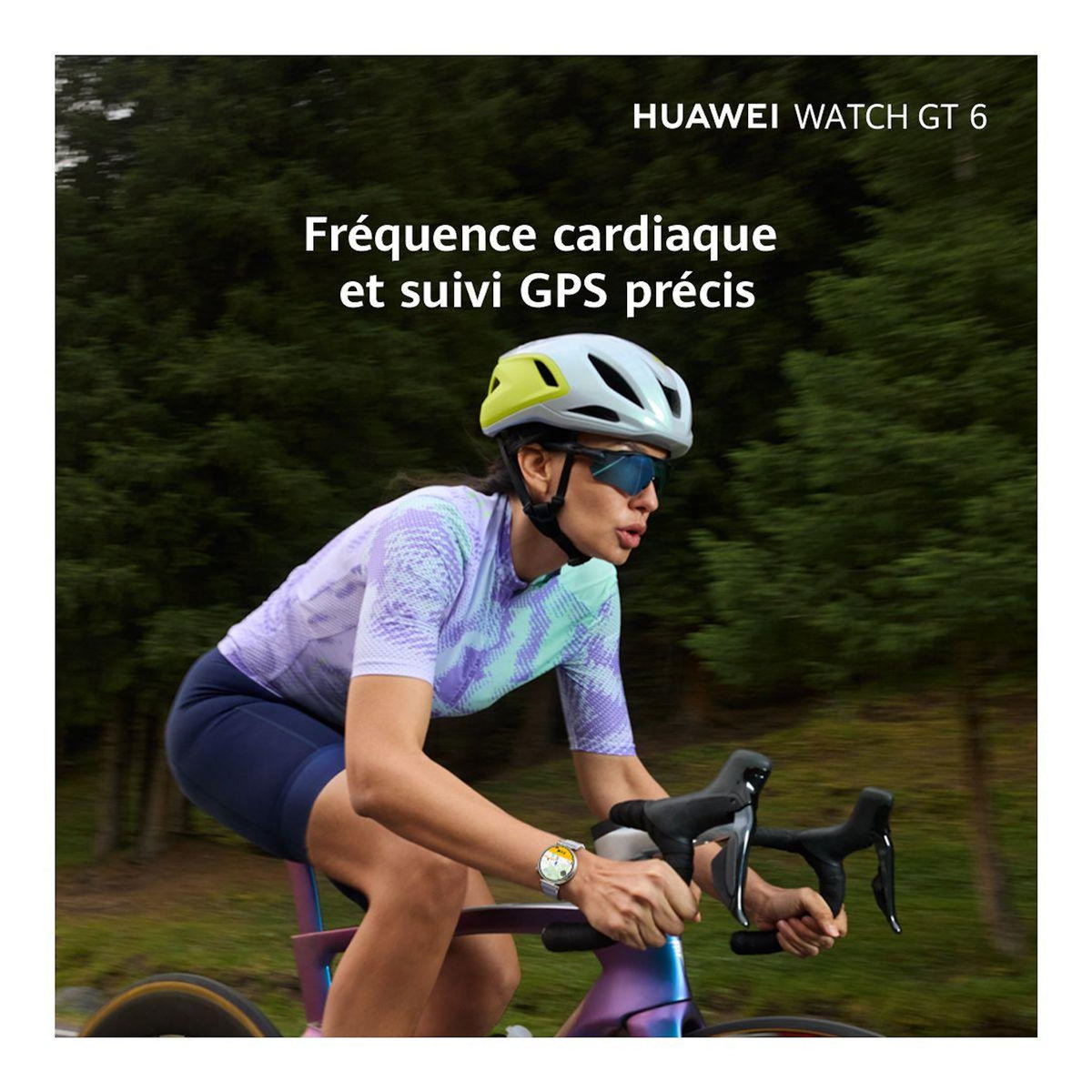 HUAWEI Montre connectée Watch GT6 46mm Noir