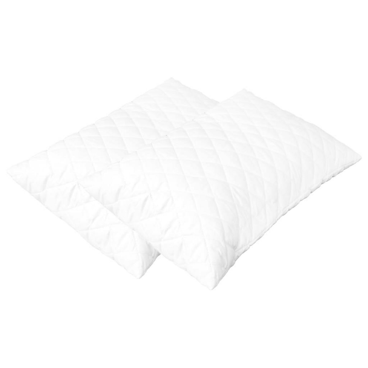 VIDAXL Oreillers lot de 2 60x40x14 cm Mousse a memoire de forme