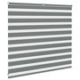Voir la diapositive 4 : VIDAXL Store zebre gris fonce largeur du tissu 155,9 cm polyester