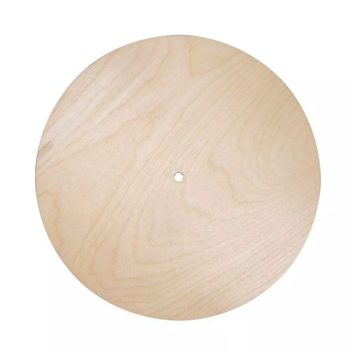 Rayher Plaque bois ronde pour horloge 25 cm