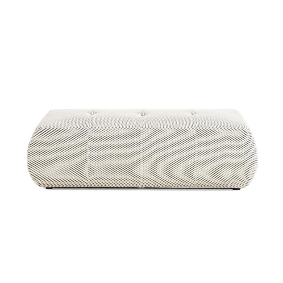 LISA DESIGN Onyx - pouf d'appoint - en tissu mailles 3d