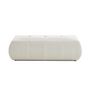 Voir la diapositive 5 : LISA DESIGN Onyx - pouf d'appoint - en tissu mailles 3d